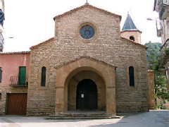 Façana de l'església parroquial