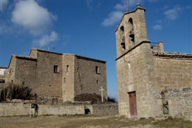 Castell i església de Miraver