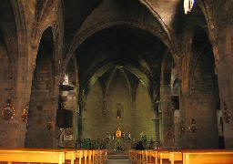 Interior de l'església parroquial